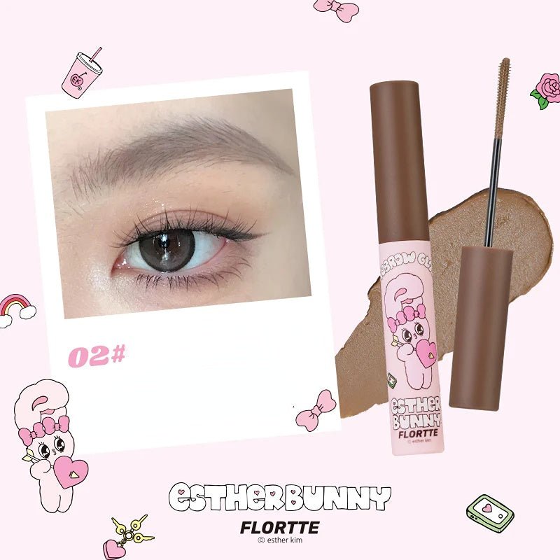 Flortte Esther Bunny Eyebrow Gloss - GOGOTALES睫毛膏