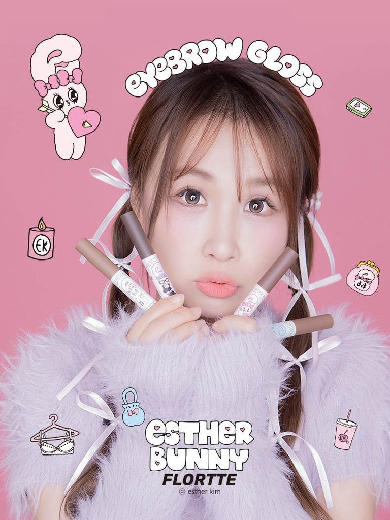 Flortte Esther Bunny Eyebrow Gloss - GOGOTALES睫毛膏