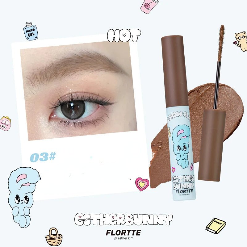 Flortte Esther Bunny Eyebrow Gloss - GOGOTALES睫毛膏