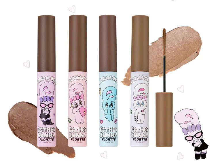 Flortte Esther Bunny Eyebrow Gloss - GOGOTALES睫毛膏