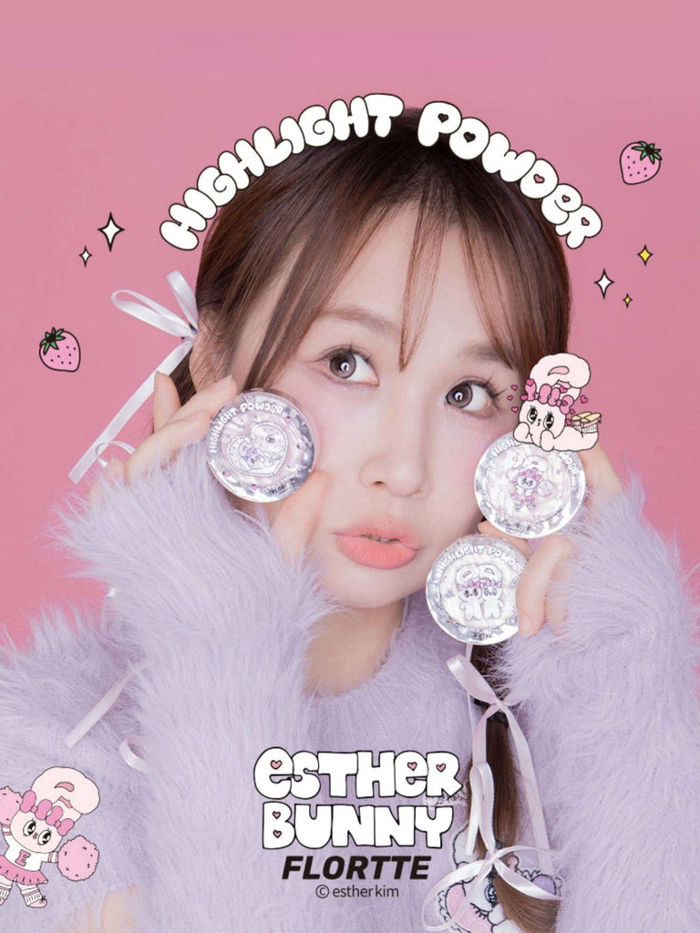 Flortte Esther Bunny Highlight Powder - GOGOTALES高光