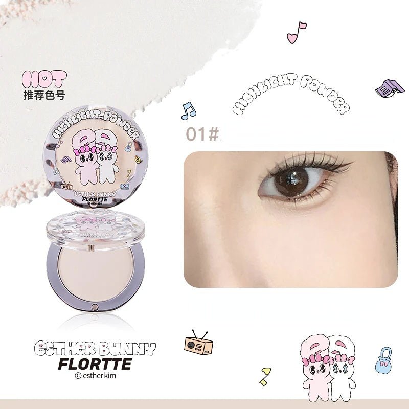 Flortte Esther Bunny Highlight Powder - GOGOTALES高光