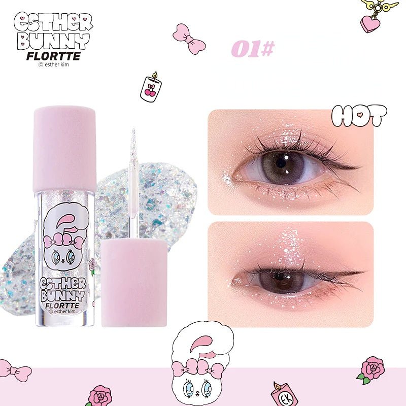 Flortte Esther Bunny Liquid Eyeshadow - GOGOTALES眼影