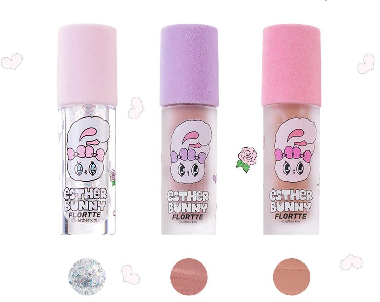 Flortte Esther Bunny Liquid Eyeshadow - GOGOTALES眼影