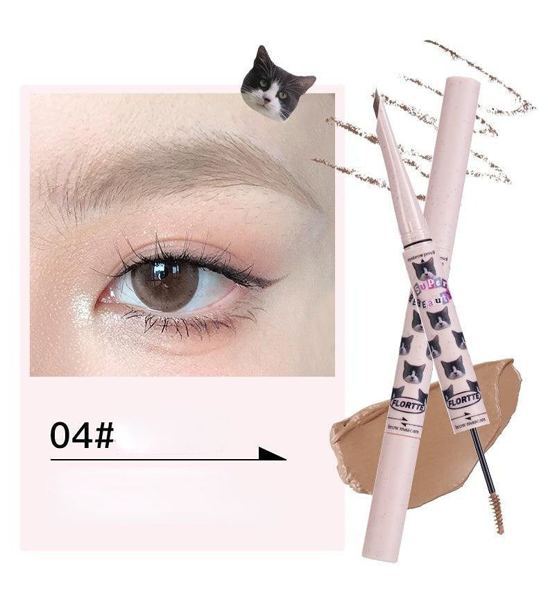 Flortte Eyebrow Pencil Brow Mascara - GOGOTALES染眉膏