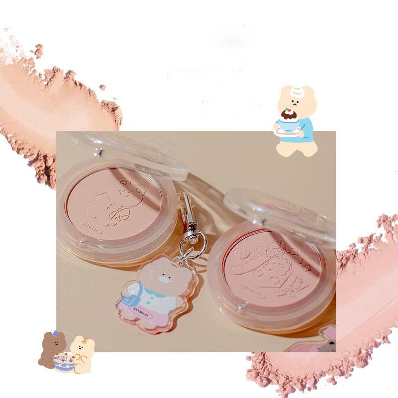 FLORTTE Flower Bear Blush Powder - GOGOTALES腮红