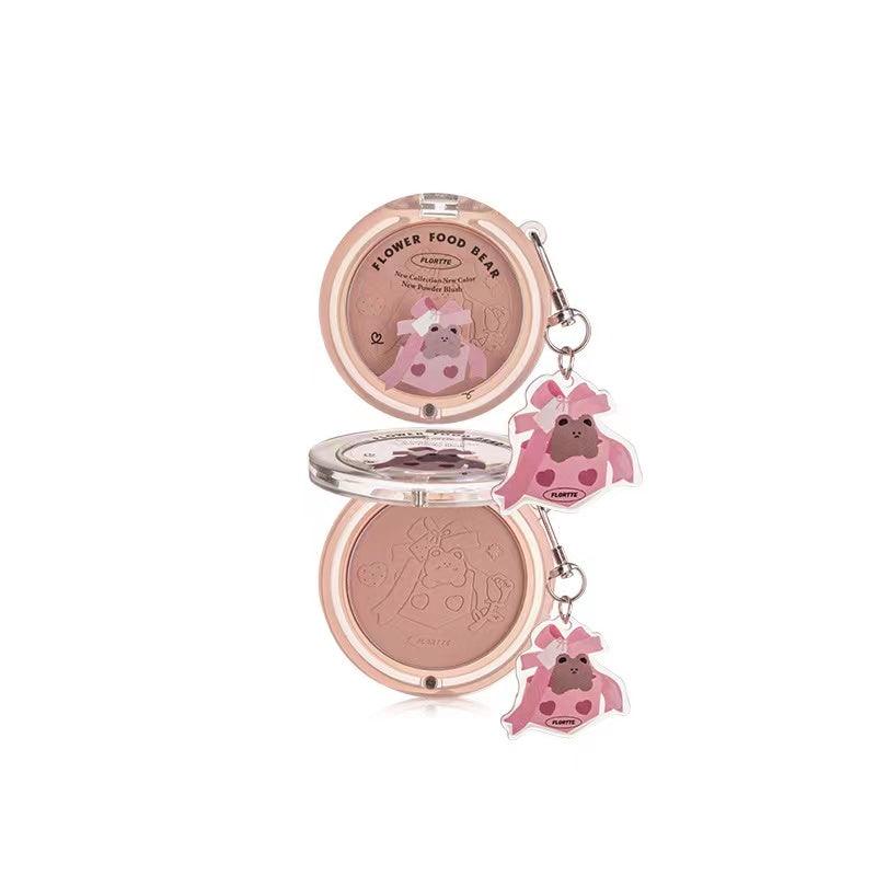 FLORTTE Flower Bear Blush Powder - GOGOTALES腮红