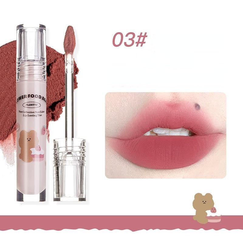 Flortte Flower Food Bear Lip Cream - GOGOTALES口红