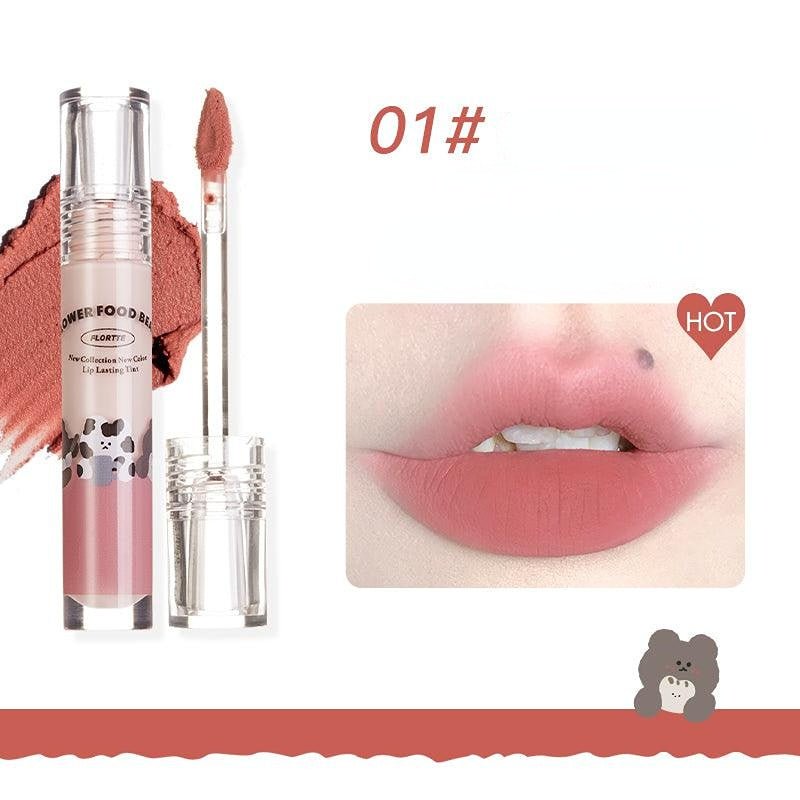 Flortte Flower Food Bear Lip Cream - GOGOTALES口红