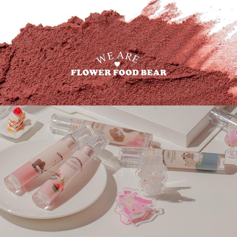 Flortte Flower Food Bear Lip Cream - GOGOTALES口红