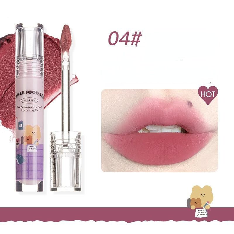 Flortte Flower Food Bear Lip Cream - GOGOTALES口红