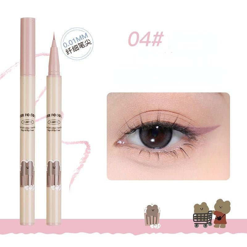 Flortte Flower Food Bear Liquid Eyeliner - GOGOTALES眼线笔