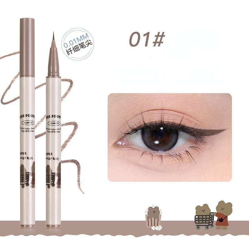 Flortte Flower Food Bear Liquid Eyeliner - GOGOTALES眼线笔