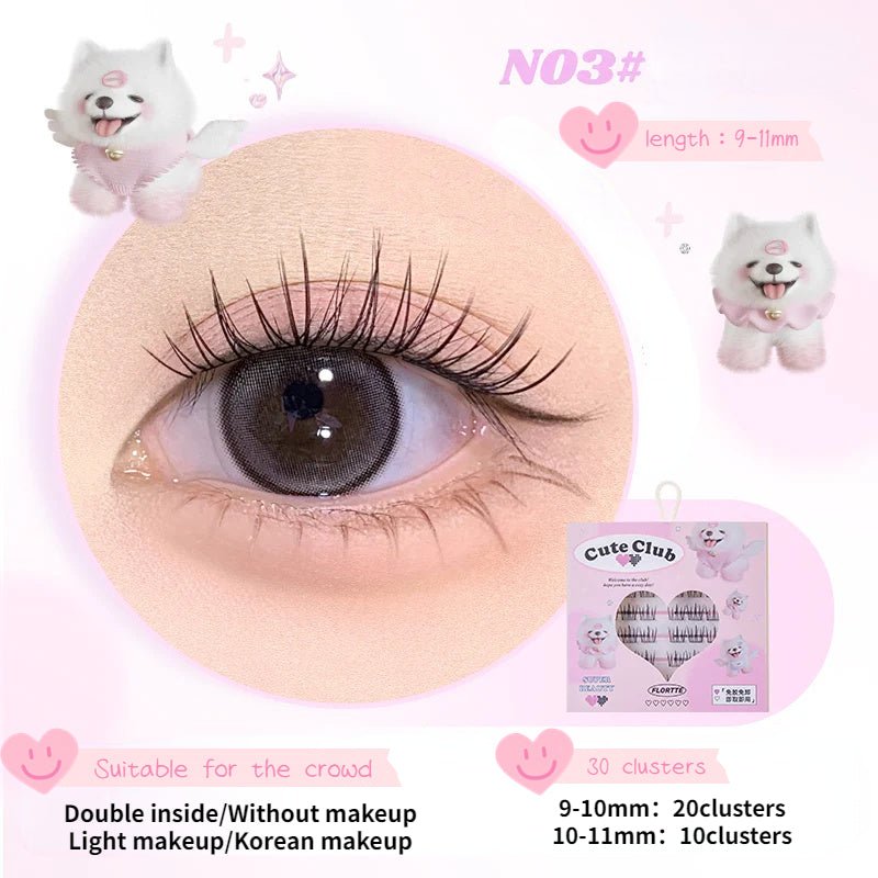 Flortte Glue - free False Eyelashes - GOGOTALES面部