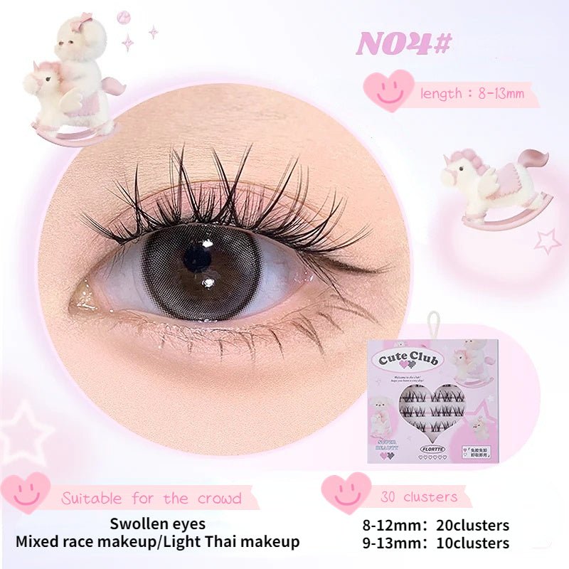 Flortte Glue - free False Eyelashes - GOGOTALES面部