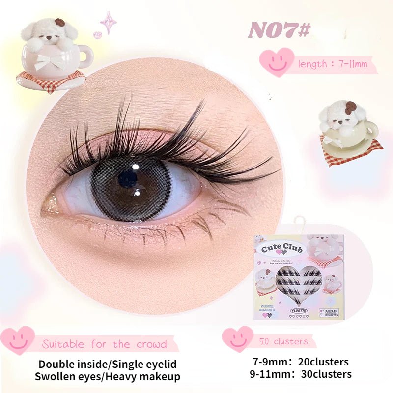 Flortte Glue - free False Eyelashes - GOGOTALES面部