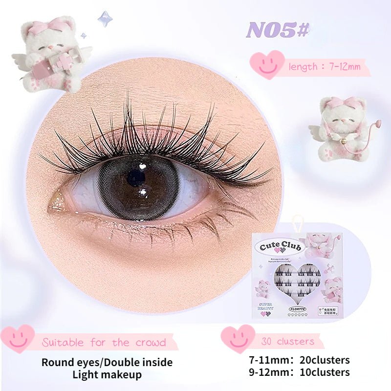 Flortte Glue - free False Eyelashes - GOGOTALES面部