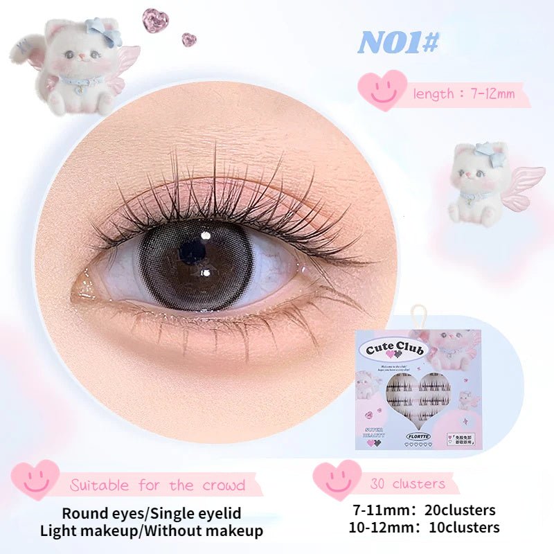 Flortte Glue - free False Eyelashes - GOGOTALES面部