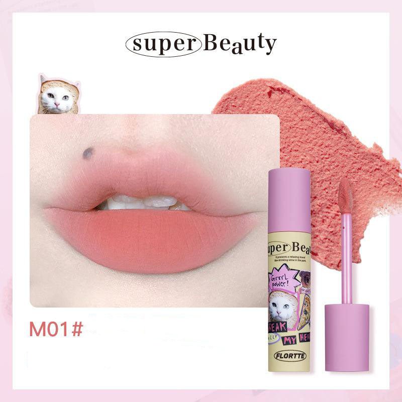 FLORTTE I Am Super Beautiful Lipstick - GOGOTALES唇釉