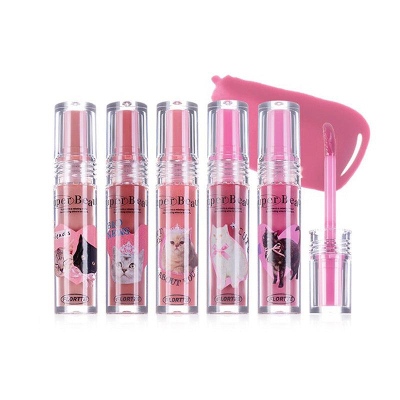 FLORTTE I Am Super Beauty Lip Gloss Essence - GOGOTALES唇釉