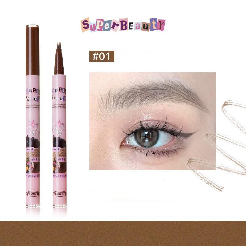 FLORTTE I Am Super Beauty Liquid Eyebrow Pencil - GOGOTALES面部