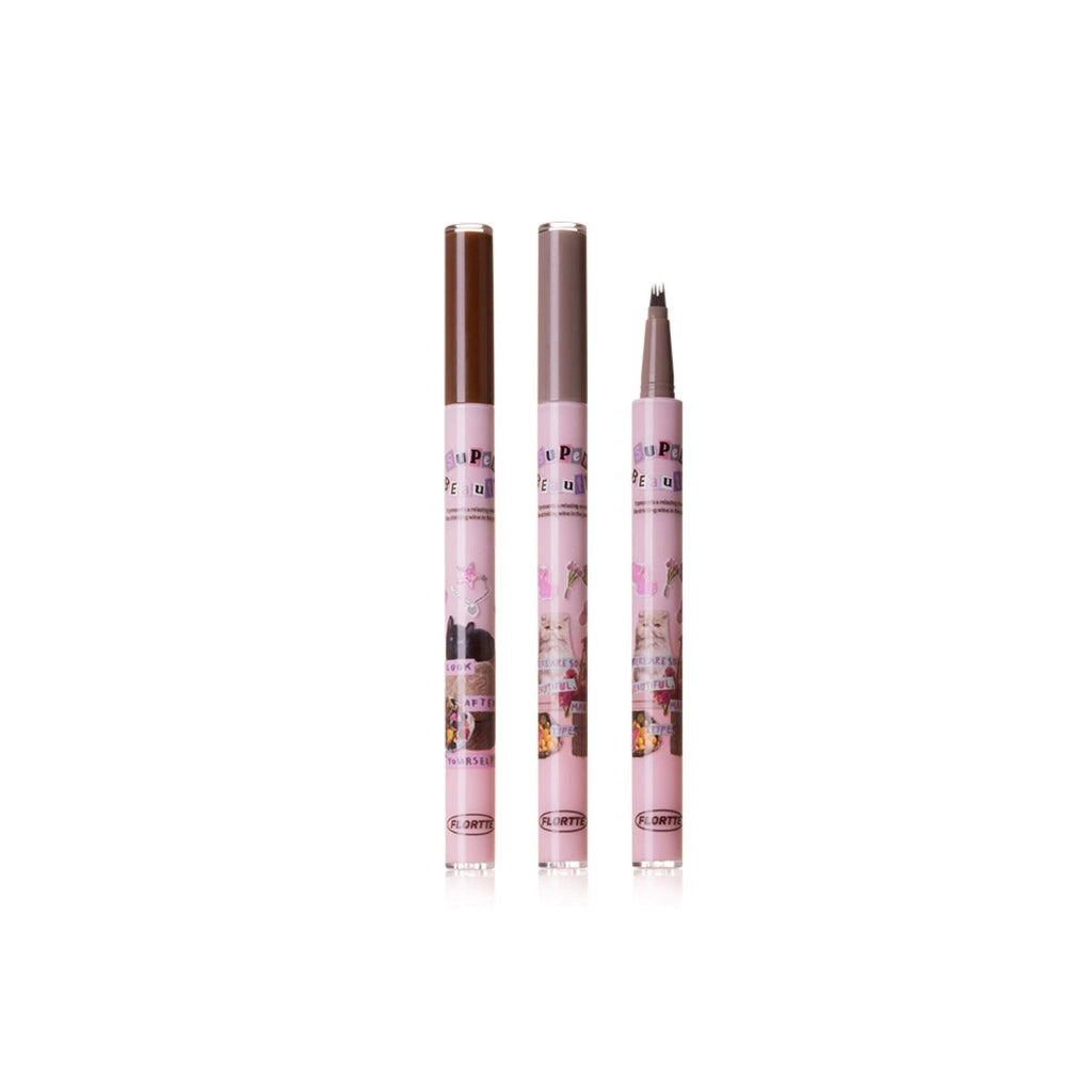 FLORTTE I Am Super Beauty Liquid Eyebrow Pencil - GOGOTALES面部