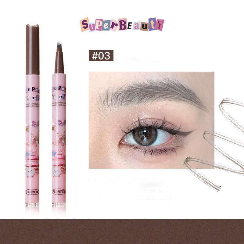 FLORTTE I Am Super Beauty Liquid Eyebrow Pencil - GOGOTALES面部