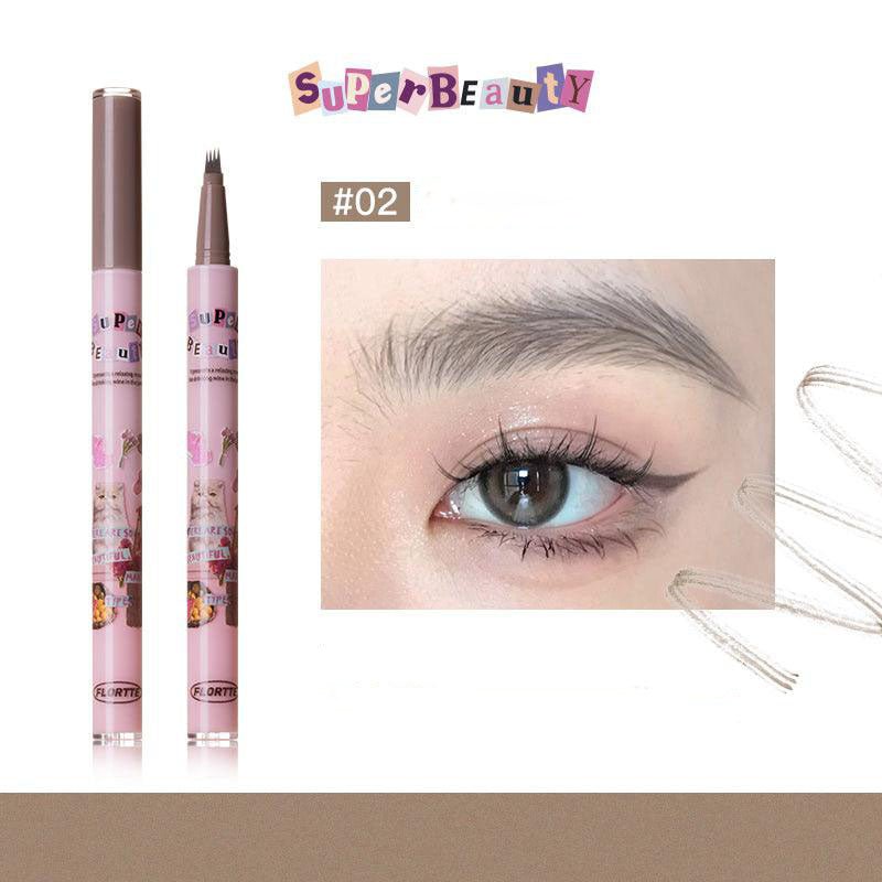 FLORTTE I Am Super Beauty Liquid Eyebrow Pencil - GOGOTALES面部