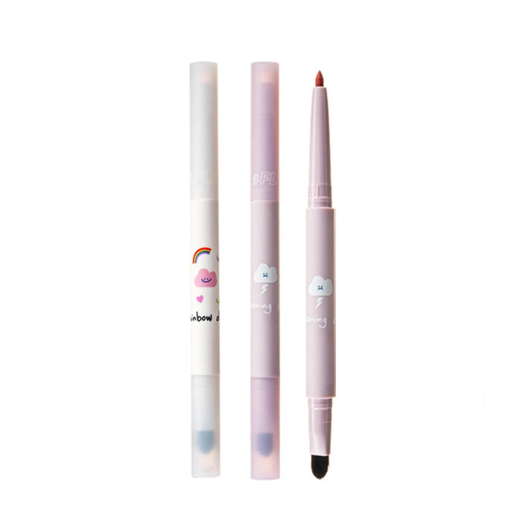 FLORTTE Lipstick Trending Topic Today Matte Mist Dual Ends Lip Liner - GOGOTALES口红