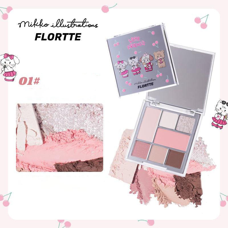 FLORTTE Mikko Allinone Palette - GOGOTALES眼影