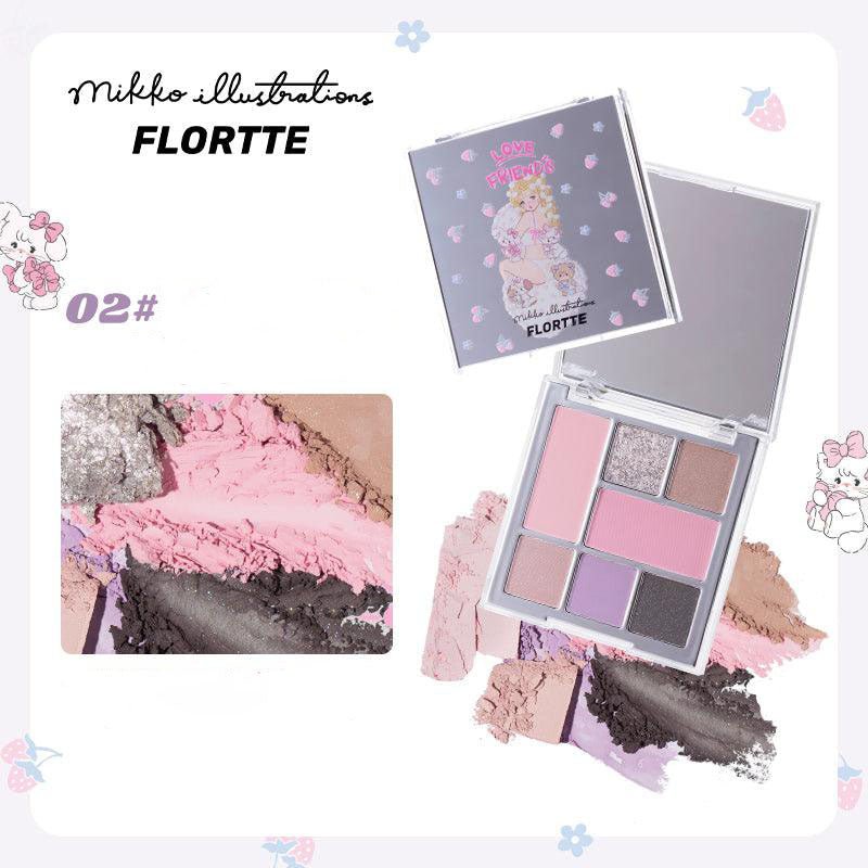 FLORTTE Mikko Allinone Palette - GOGOTALES眼影