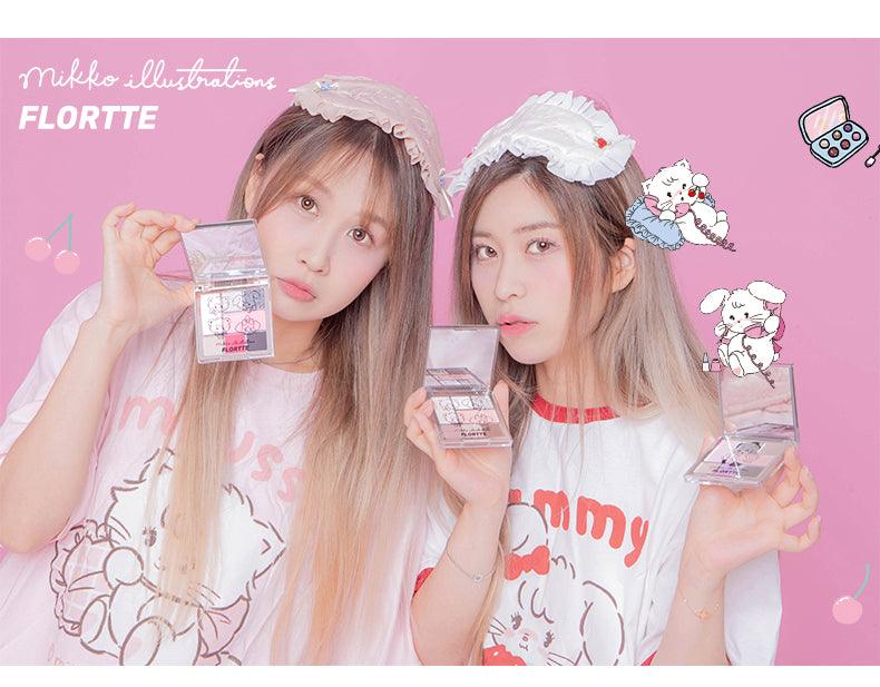 FLORTTE Mikko Allinone Palette - GOGOTALES眼影