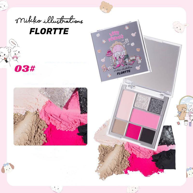 FLORTTE Mikko Allinone Palette - GOGOTALES眼影