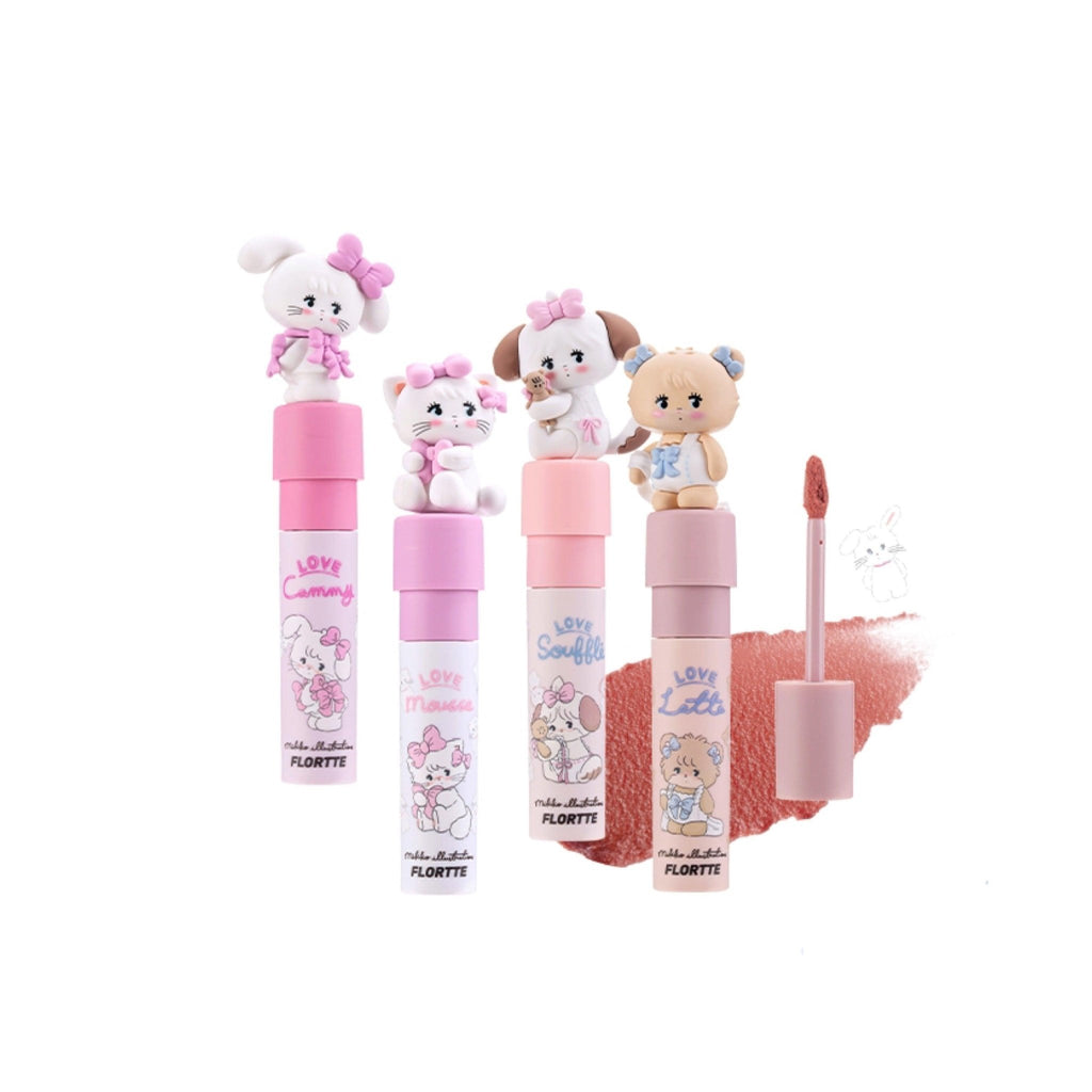 FLORTTE Mikko Rua Rua Lip Cream - GOGOTALES唇釉