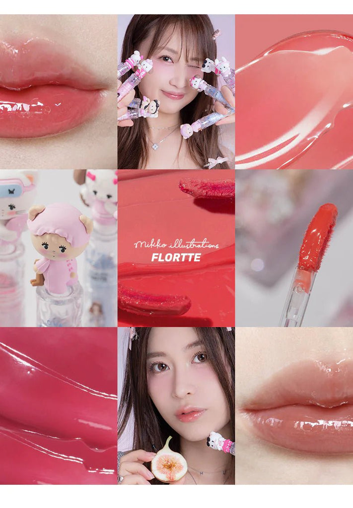 Flortte Mikko Rua Rua Lip Gloss - GOGOTALES唇釉