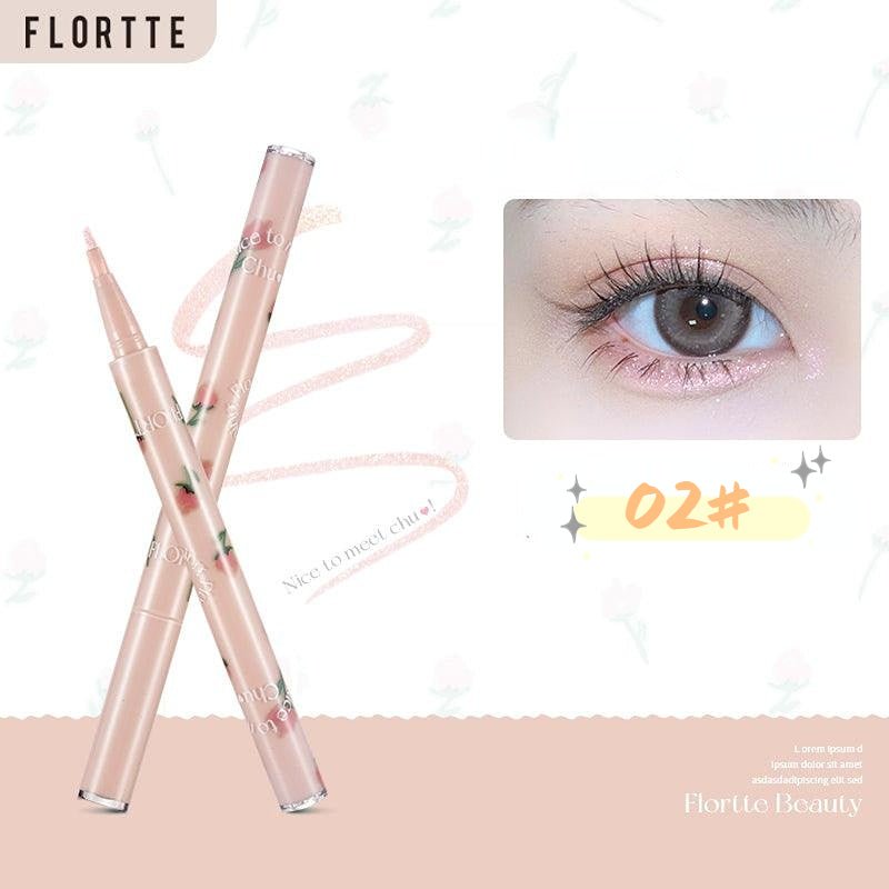 Flortte Nice To Meet Chu Chu Mark Silkworm Pen - GOGOTALES眼线笔