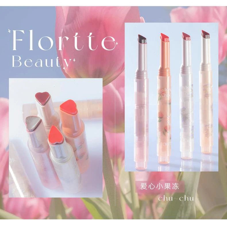 Flortte Nice To Meet Chu Jelly Lipstick - GOGOTALES口红