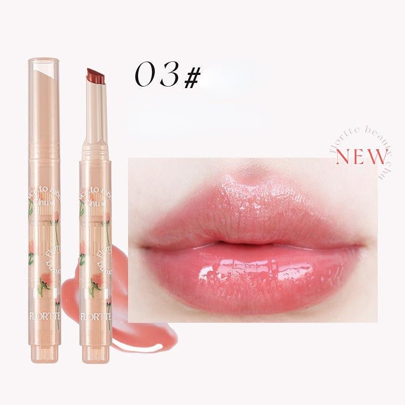 Flortte Nice To Meet Chu Jelly Lipstick - GOGOTALES口红