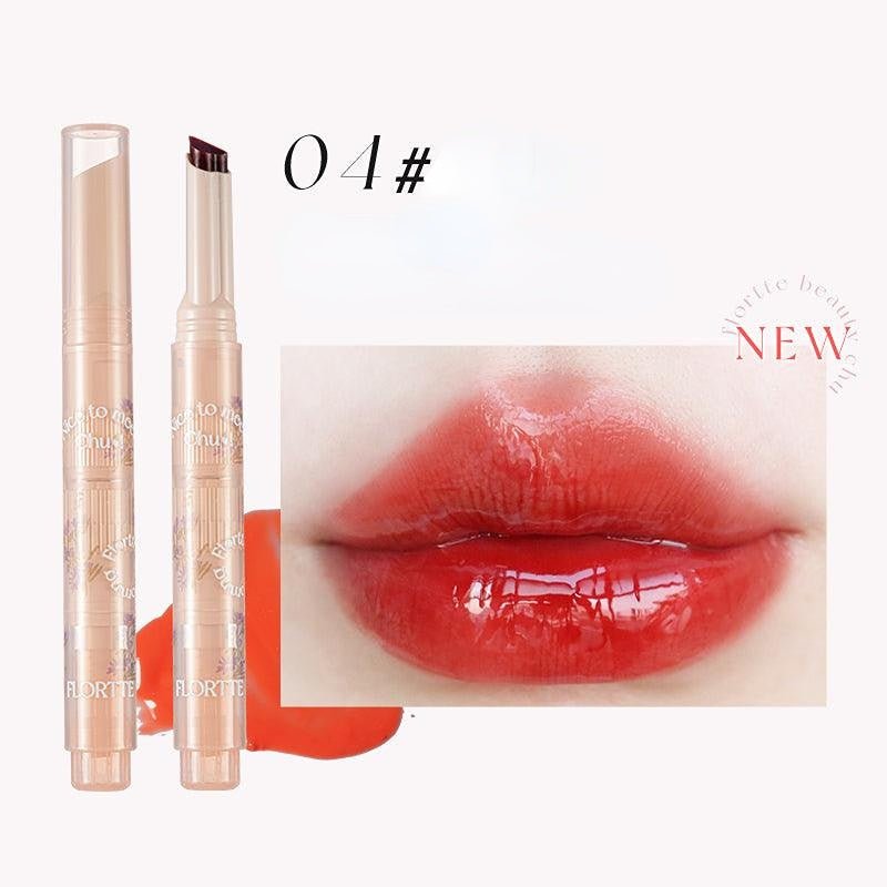 Flortte Nice To Meet Chu Jelly Lipstick - GOGOTALES口红