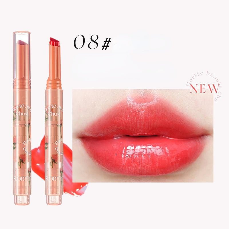 Flortte Nice To Meet Chu Jelly Lipstick - GOGOTALES口红