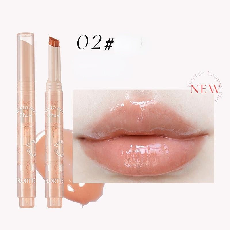 Flortte Nice To Meet Chu Jelly Lipstick - GOGOTALES口红