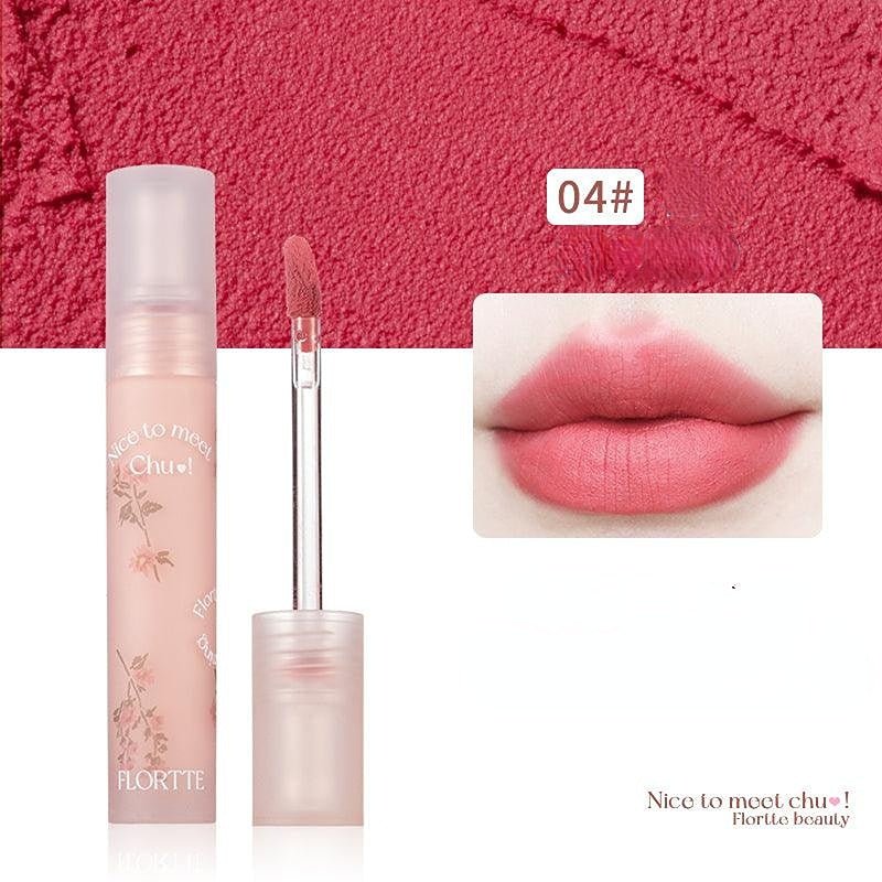 Flortte Nice To Meet Chu Lip Mud - GOGOTALES唇釉