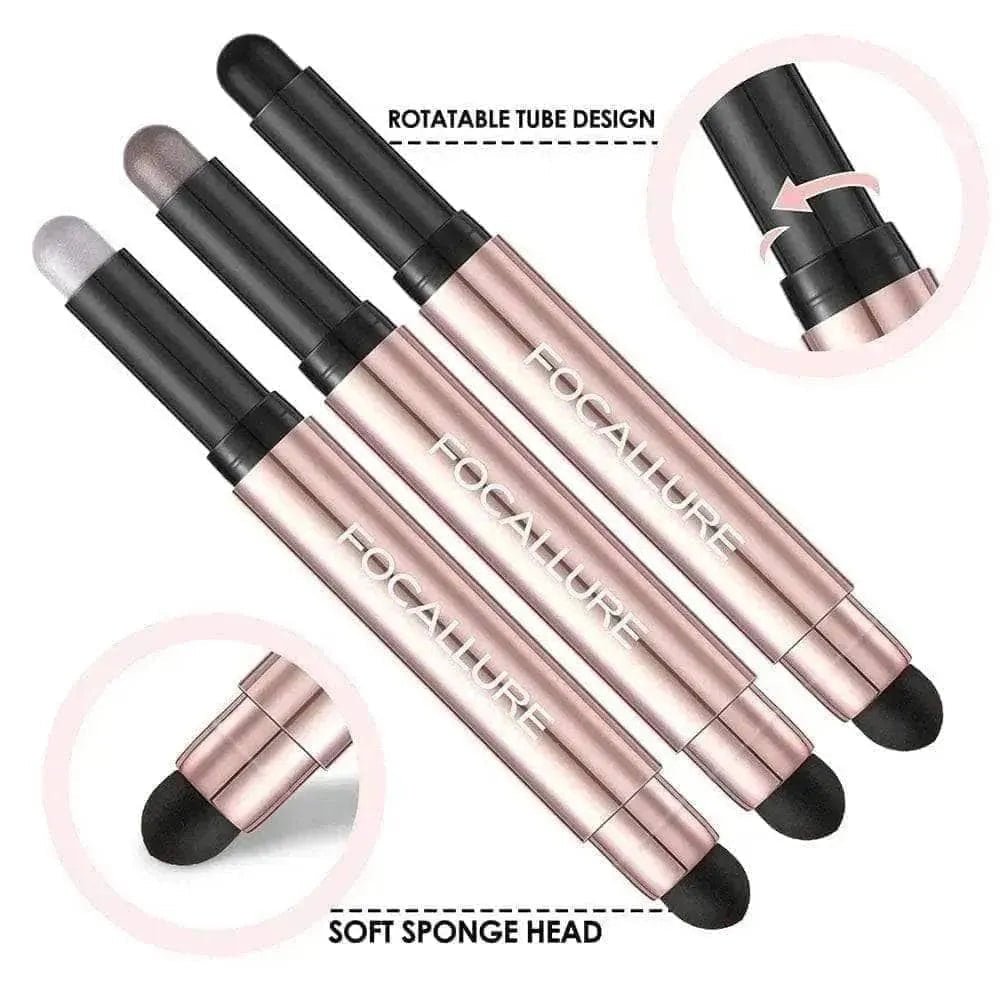 FOCALLURE 3pcs WaterProof Eyeshadow Stick - GOGOTALES眼影