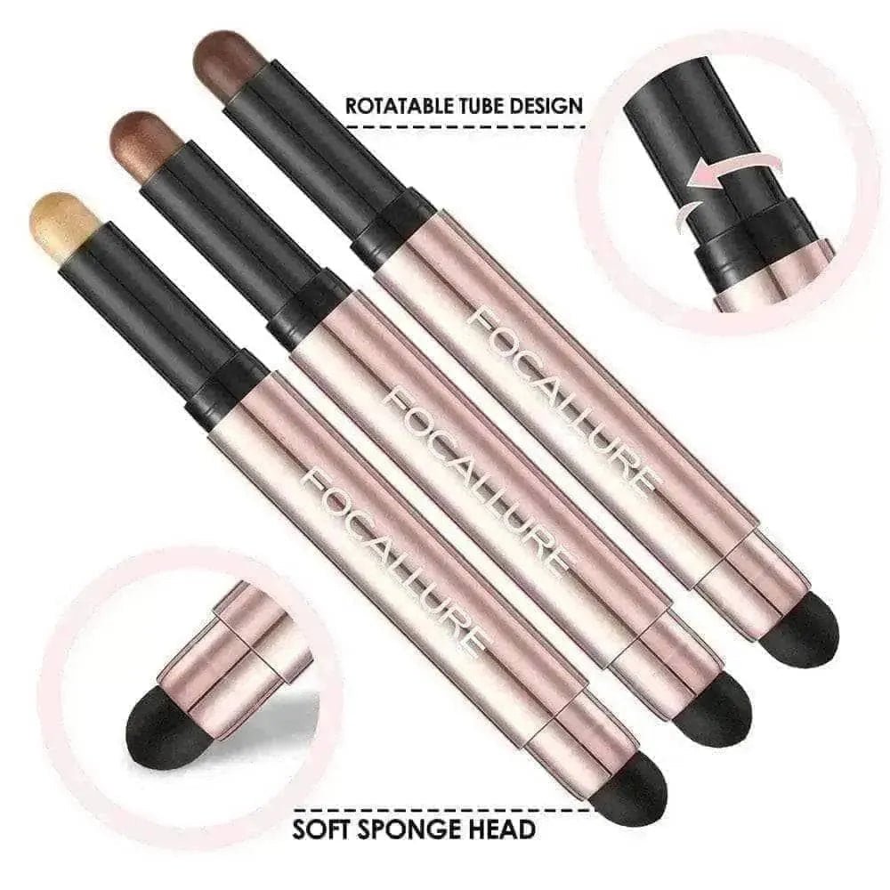 FOCALLURE 3pcs WaterProof Eyeshadow Stick - GOGOTALES眼影