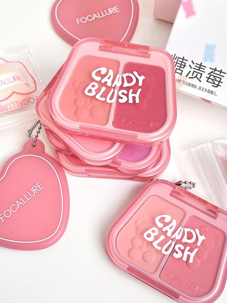 FOCALLURE Dual Color Blush - GOGOTALES腮红