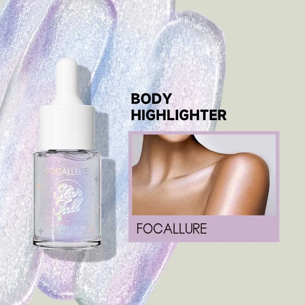 FOCALLURE Traveler Fancy Body Highlighter Oil - GOGOTALES身体乳