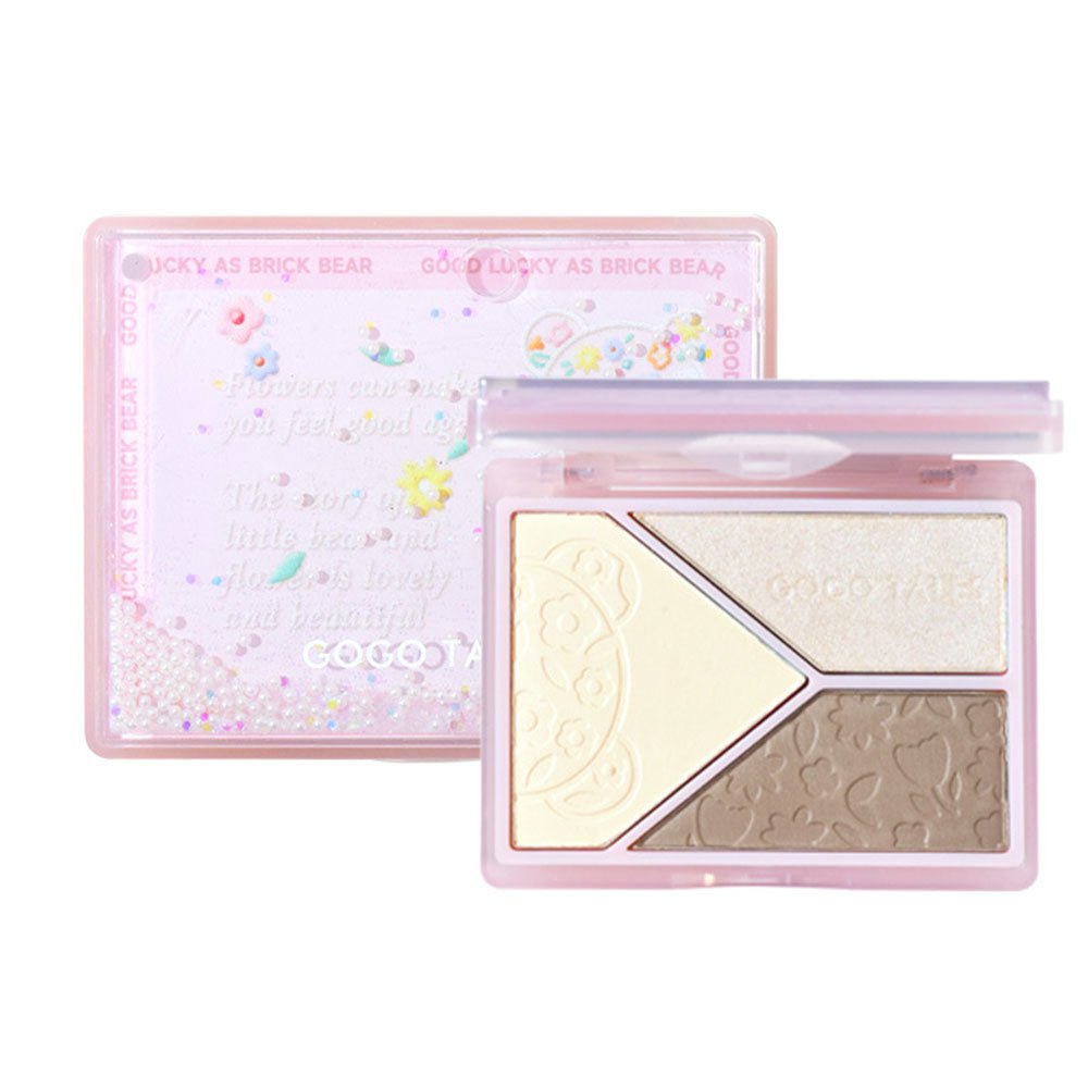 GOGOTALES 3 - Color Contouring Highlight Eye Shadow - GOGOTALES高光