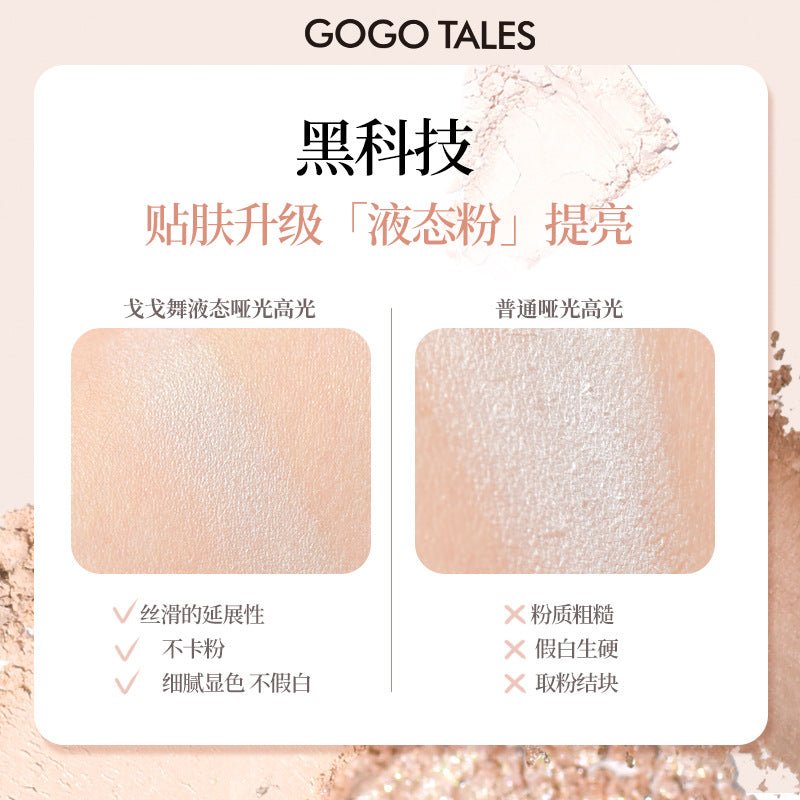 GOGOTALES 4 - Color Draw Shadow Naturally Contour Palette - GOGOTALES修容盘