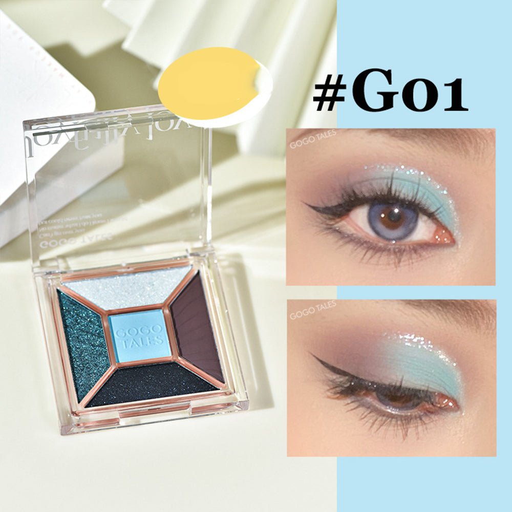 GOGOTALES 5 - color Eyeshadow Palette - GOGOTALES眼影