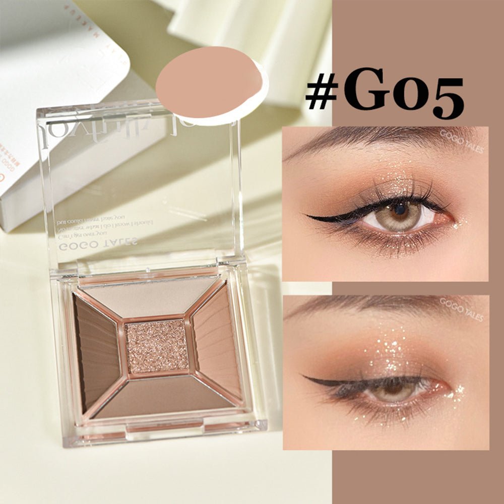 GOGOTALES 5 - color Eyeshadow Palette - GOGOTALES眼影